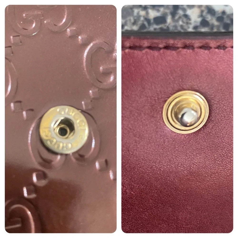 GUCCI GG Heart Patent Leather Wallet to Crossbody Bag 💼 - Picture 9 of 16